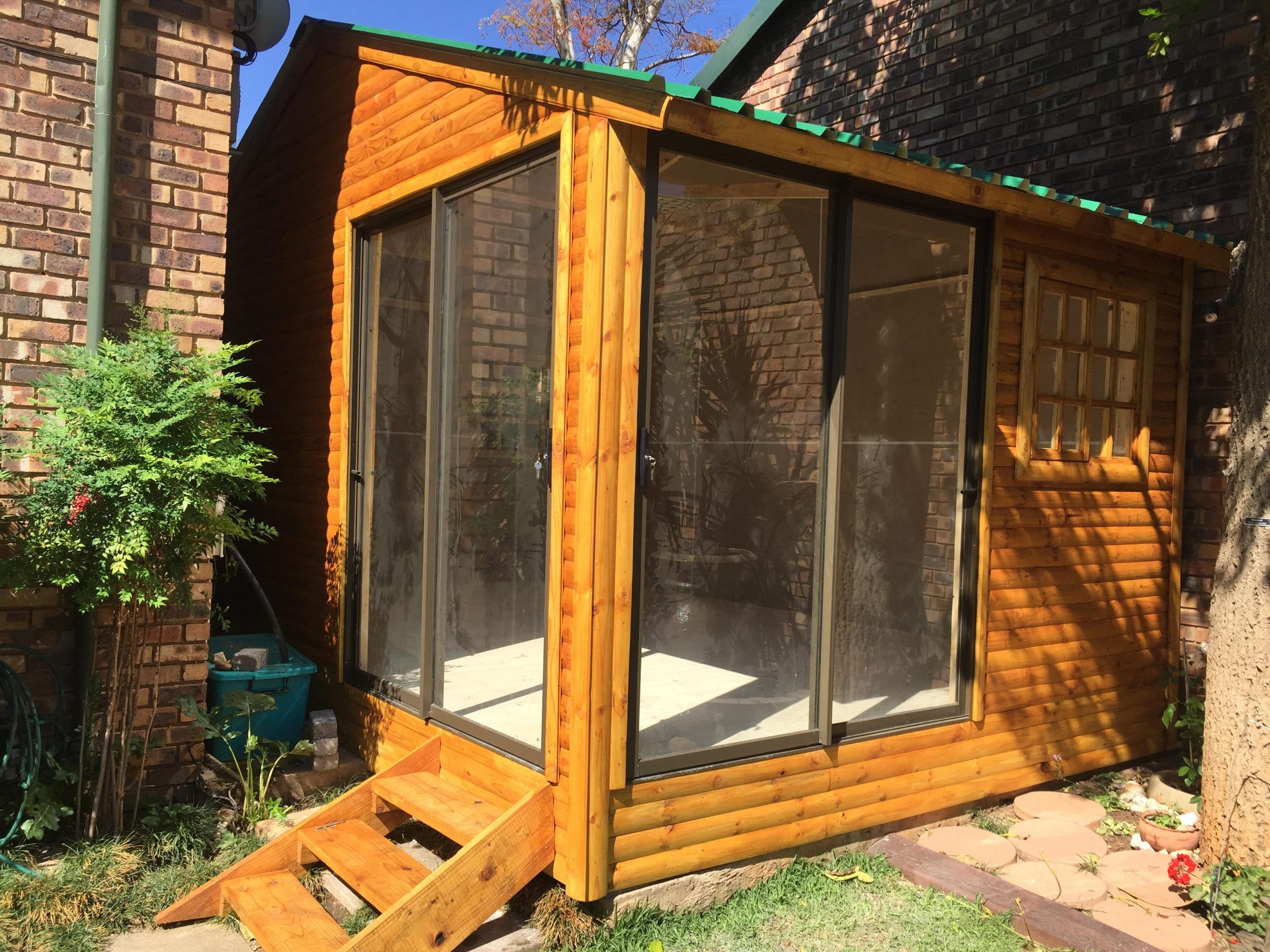 Standard Log Wendy house including windows