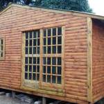 Log Cabin Glass Cottage